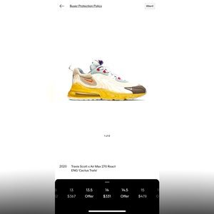 Travis Scott 270 react